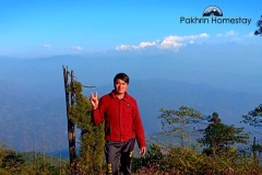 Robin at Lepchajagat view point